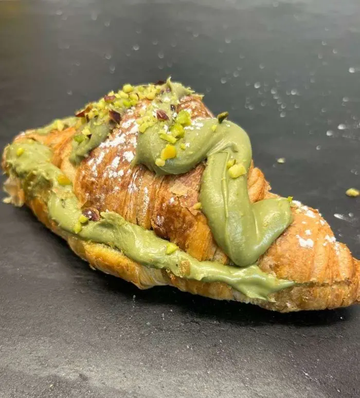 Pistachio croissant