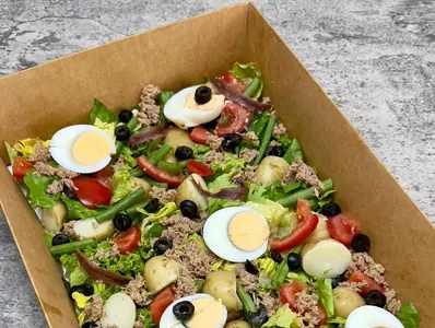 Tuna nicoise salad