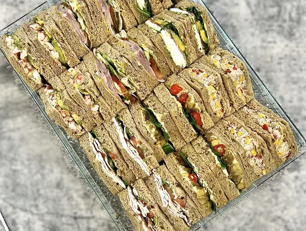 Regular sandwich platter