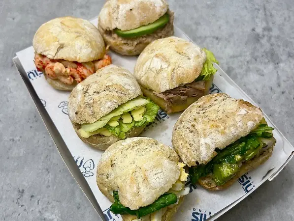 Mini mixed rolls platter (Small)