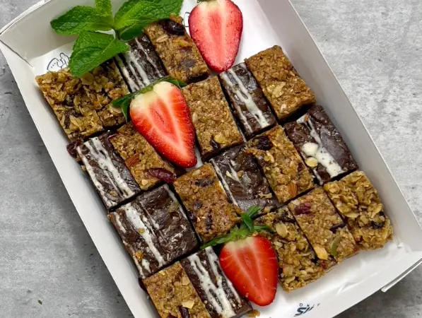 Flap & granola treat