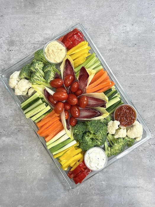 Crudites platter