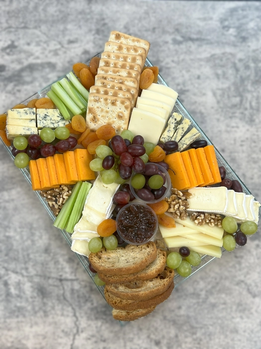 Sharing cheese platter